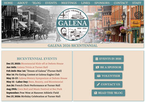 Galena Bicentennial logo